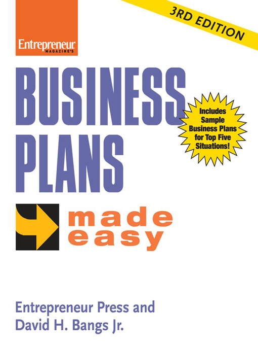 Title details for Business Plans Made Easy by Entrepreneur Press - Available